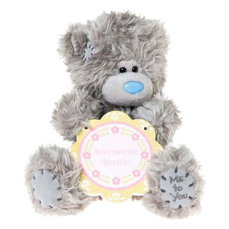 7" Awesome Auntie Plaque Me to You Bear £6.00